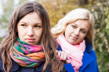 Obraz premium conflict among friends