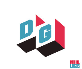 DG Initial Logo for your startup venture