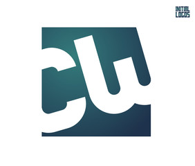CW Initial Logo for your startup venture