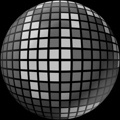 The globe of many pieces