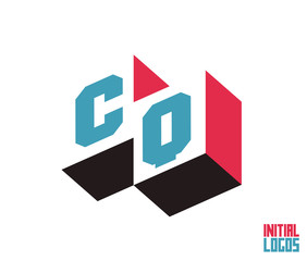 CQ Initial Logo for your startup venture