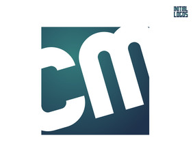 CM Initial Logo for your startup venture