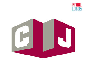 CJ Initial Logo for your startup venture