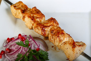 Chicken skewers