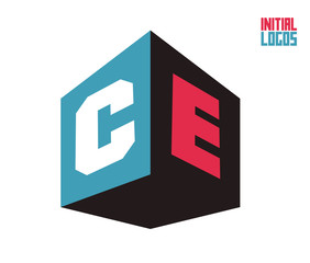 CE Initial Logo for your startup venture