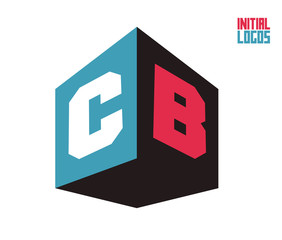 CB Initial Logo for your startup venture