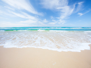 Fototapeta premium beach and tropical sea