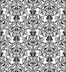 Decorative traditional eastern seamless pattern.