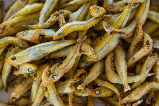 Fried Gueldes, Traditional Canary Islands Food, Spain