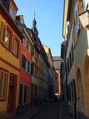 Gasse in der Heidelberger Altstadt