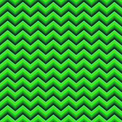 Green horizontal chevron pattern background design