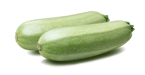 Squash vegetable marrow zucchini isolated 5 on white