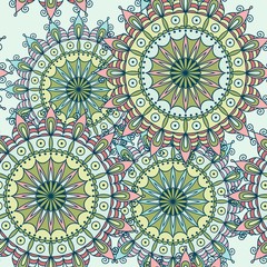 Seamless pattern with mandala. Design element for art.