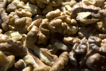 walnuts background