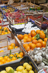 Obststand in Italien