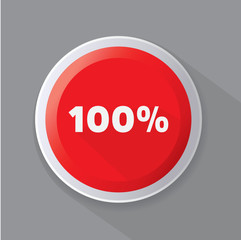 100% red button