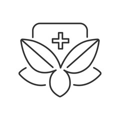 Line Icon Style, Alternative medicine icon