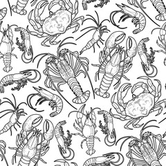 Graphic crustaceans collection