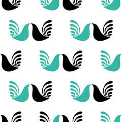 Seamless birds pattern
