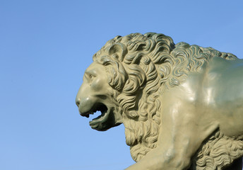 Lion statue, St.Petersburg.