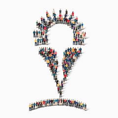 abstract business symbol people