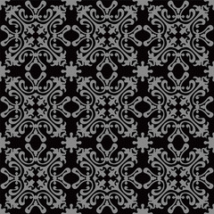 Elegant dark antique background image of 
geometry kaleidoscope