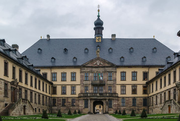 Fototapeta premium Stadtschloss (main entrance) at Fulda, Germany