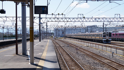 駅のホーム