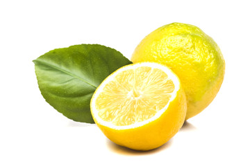 tropical ripe fragrant lemons