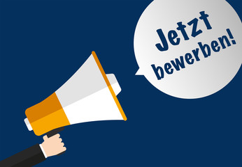 50_rabatt_megaphon_blau