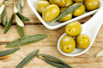 green olives