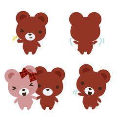 チョコくま赤 グッド