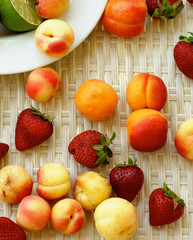 Various Summer Fruits