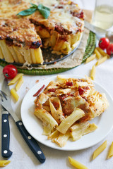 macaroni casserole with cheese