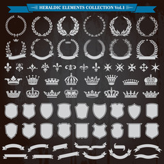 Heraldic Elements Set 1