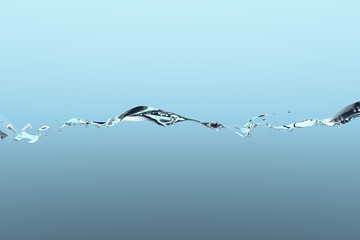 Water Splash, Stream Abstract