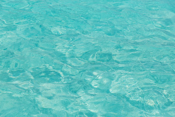 sea or ocean blue transparent water