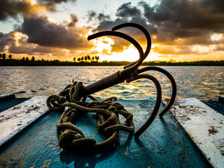 Fototapeta premium Levantar âncora