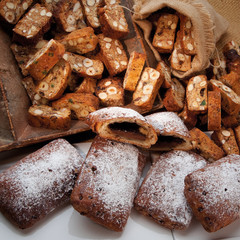Italian pastries for snacks and breakfast