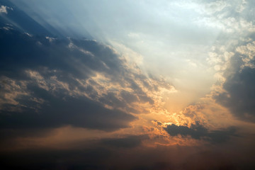 Abstract cloud and sky