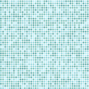 sea blue circle dot  mosaic pattern vector design