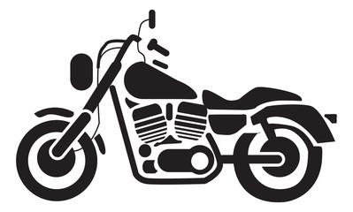 Fototapeta na wymiar Motorcycle Icons