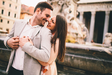 Couple in Rome