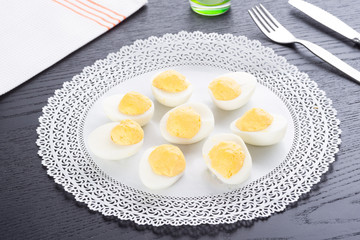 Mezze uova sode ripiene