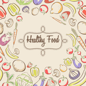 Healthy Food Poster