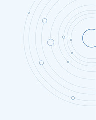 Solar System Scheme Light © andrii_popovych