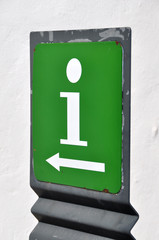 information sign