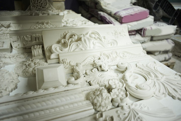 Handmade from plaster