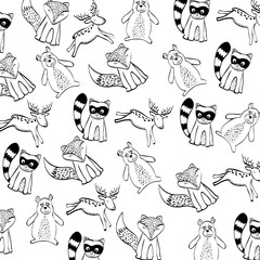 Animal icon set design, vector illustration