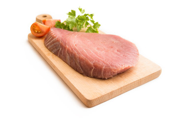 Trancio di tonno fresco, fresh tuna steak